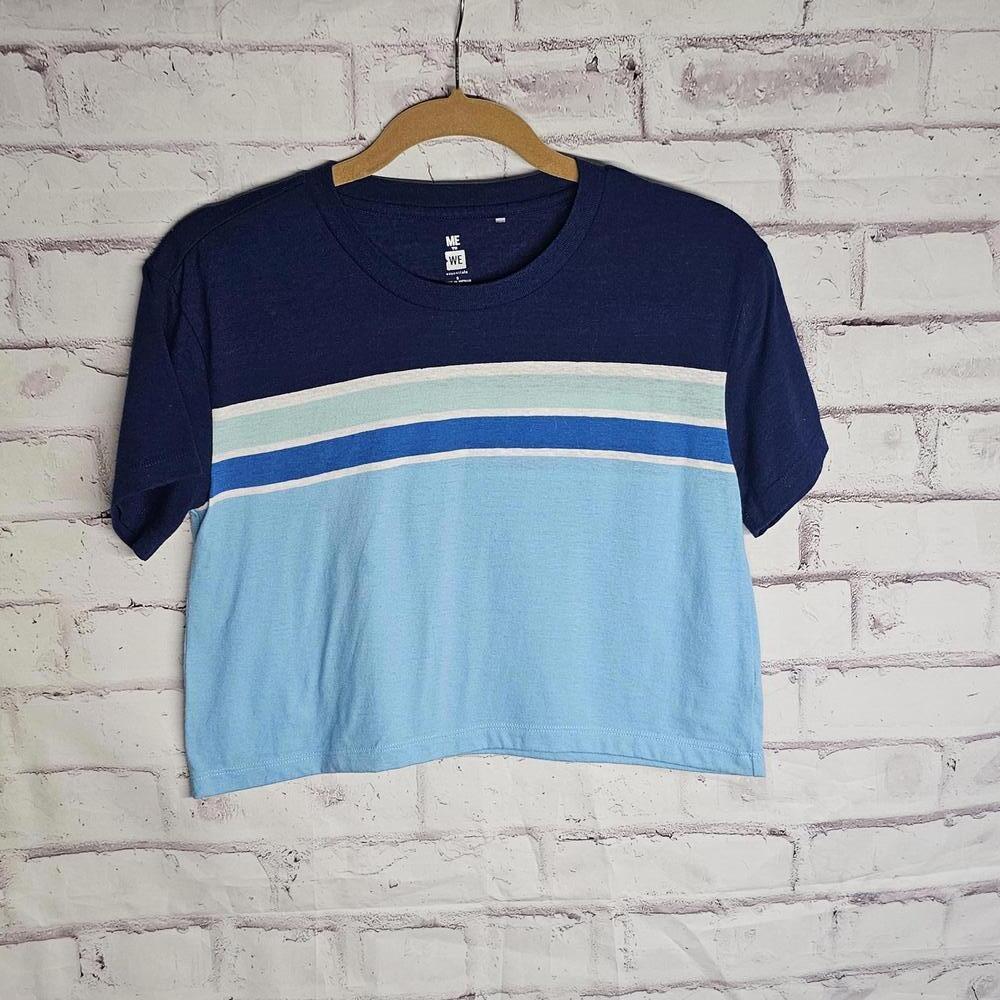Me We Blue Stripe Shirt